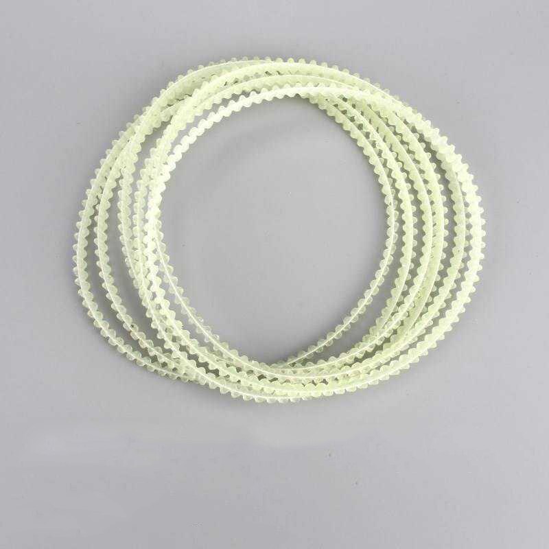 2 Pcs 30/33/34/35/36Cm Thuis Naaimachine Motor Gekarteld Riemen Nylon Beige Naaimachine Riemen