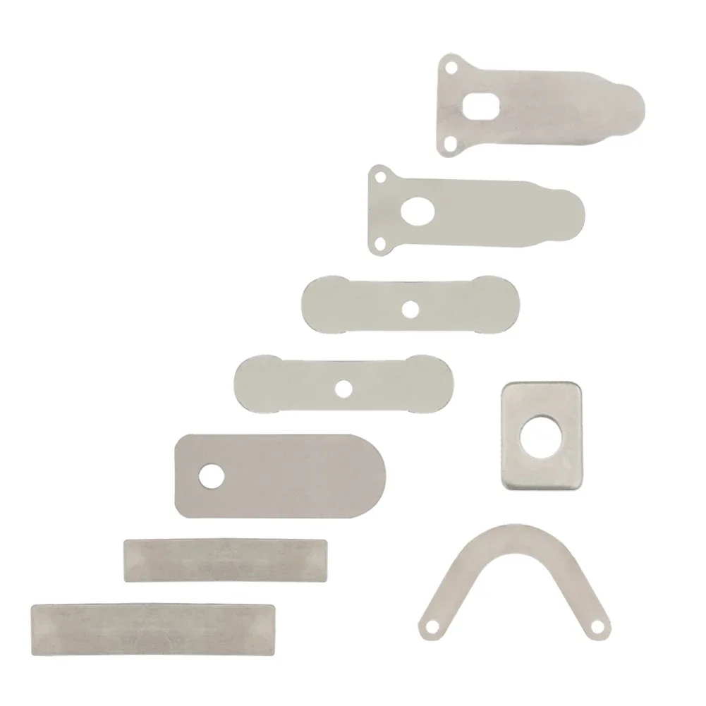 10pcs Silent Oil Free Air Compressor Pump Head Valve Plates Belt Piston Machine Metal Tool Parts For Air Compressor Pump Head