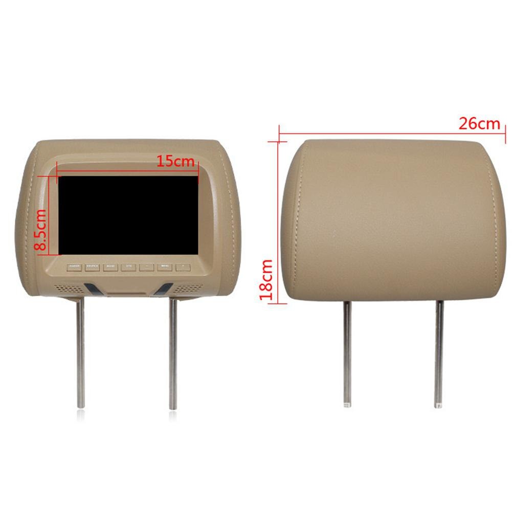 Universal 7 inch LCD Screen Car MP5 Player Headrest Monitor Digital Screen Support USB/SD/FM
