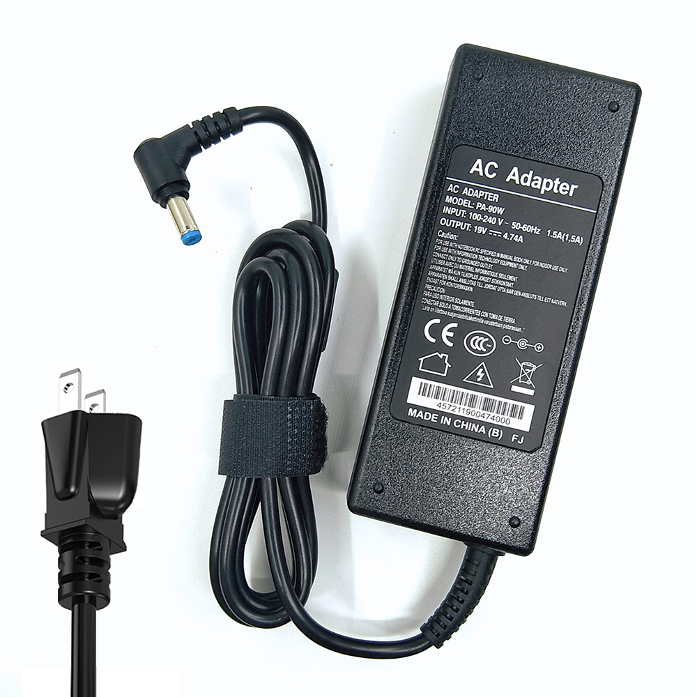 19V 4.74A 90W 5.5x1.7mm Laptop Adapter Charger for ACER ASPIRE 5750G 5755G 7110 9300 E1-531 E1-571G M5-581G V5-571P 4925G Power: Red