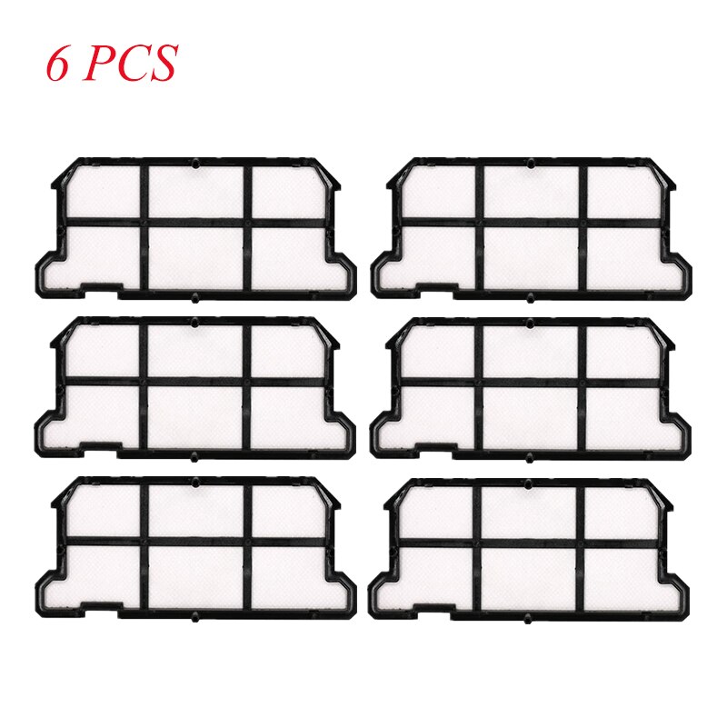 Mop Cloth Main Brush HEPA Filter Side Brush for ilife V7 V7S Pro Plus Robot Vacuum Cleaner Replacement Accessories: ILF011