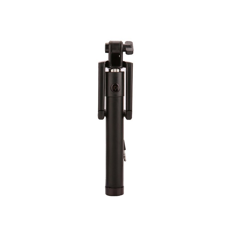 Extensible Selfiestick Para Huawei P30 P20 amigo 20 Pro Lite P Smart Nova 4 3 3i palo Selfie con cable Bastone Selfi Para Movil: Black