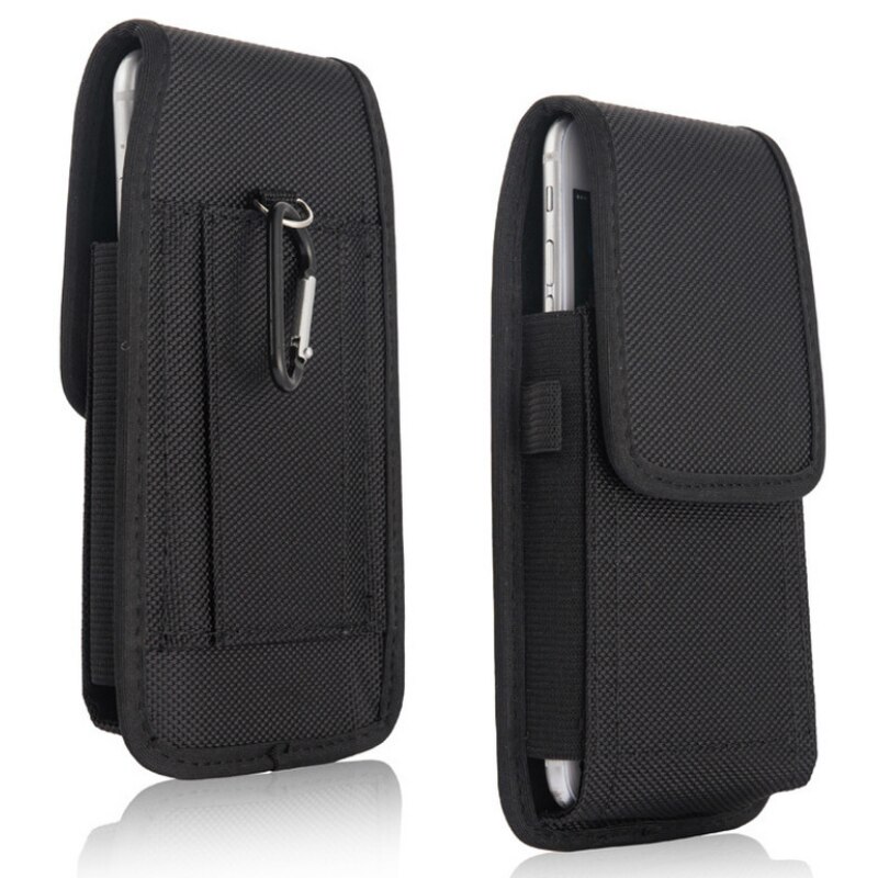 5.2 ~ 6.3Inch Mobiele Telefoon Heuptas Voor Iphone Samsung Xiaomi Huawei Haak Loop Holster Pouch Belt Taille Tas cover Case