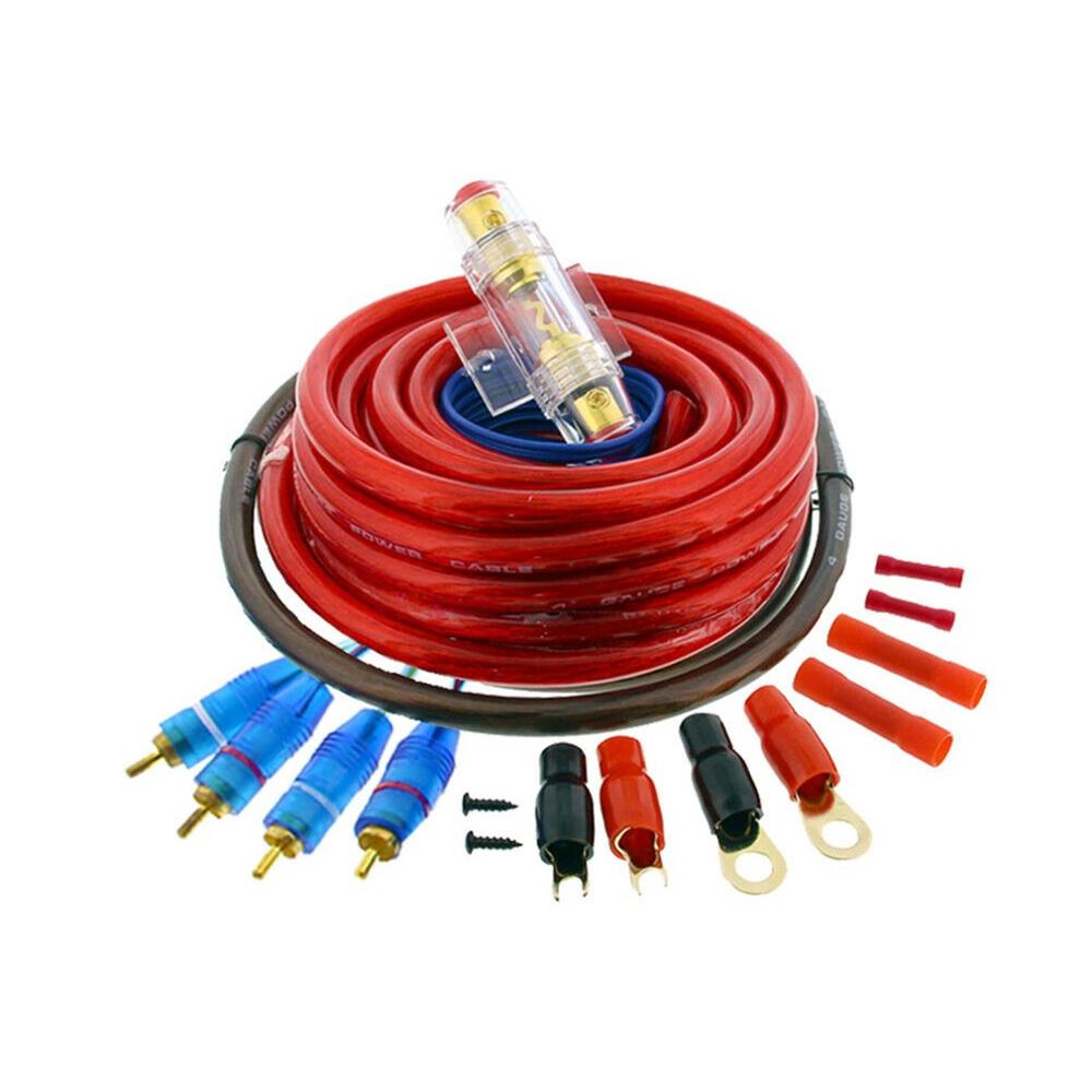 Awg 8 Versterker Power Kabel Versterker Subwoofer Kabel Set Kabel Kit Car Hifi Subwoofer Kabel Auto Accessoires
