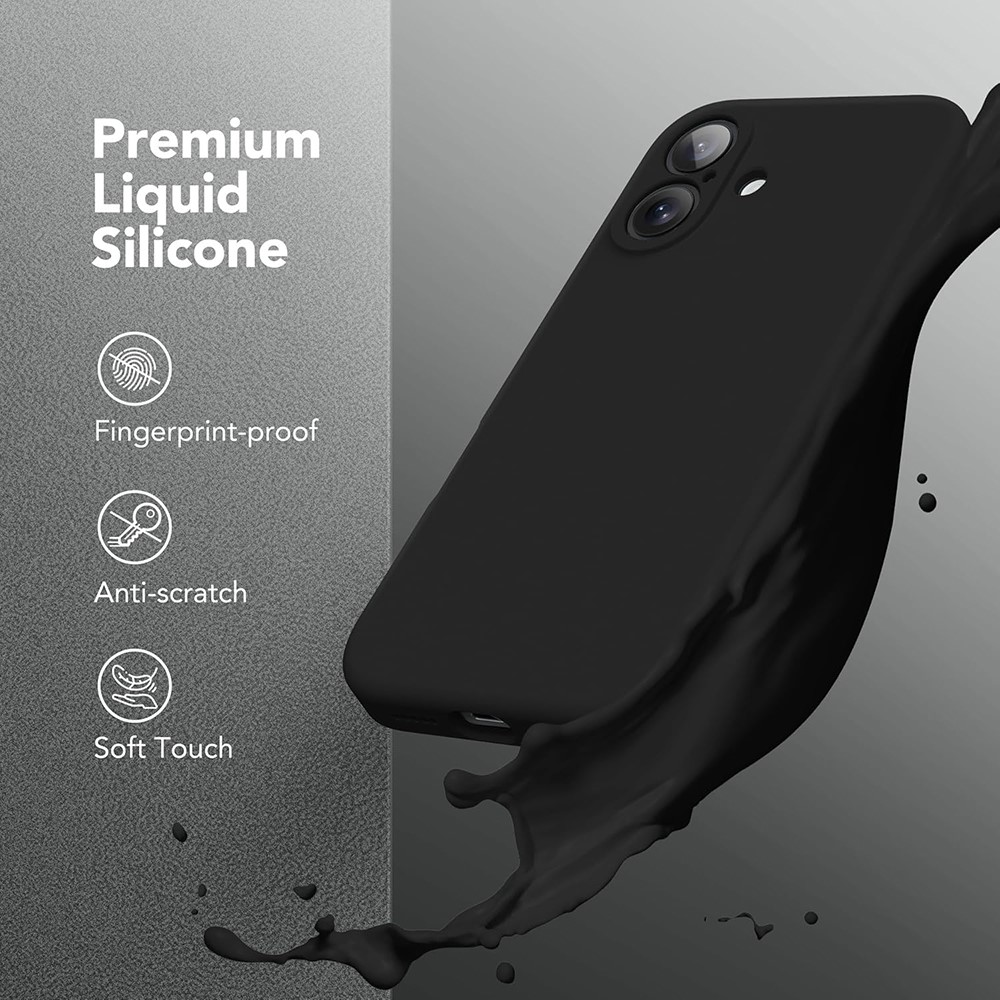Coque de téléphone de luxe en Silicone mat, étui d'air pour iphone 16 17 Pro Max 16 15 14 13 mini 12 11 Pro Xr XS Max 7 8 Plus SE 16E 17
