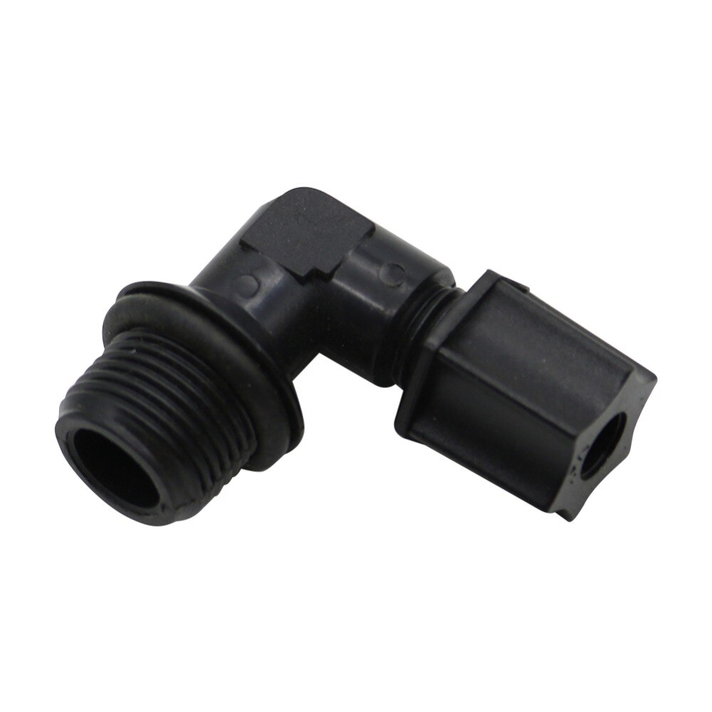 Variable diameter Elbow Water pump connector for Pure water machine 16mm Male Thread to 1/4" Hose Connectors 4 Pcs