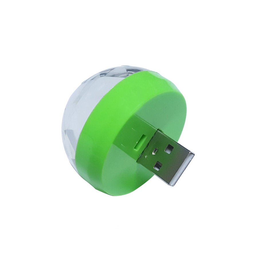 USB Mini Disco Lights Portable Home Party Light DC 5V USB Powered Led Stage Party Ball DJ Lighting Karaoke Brithday Party lights