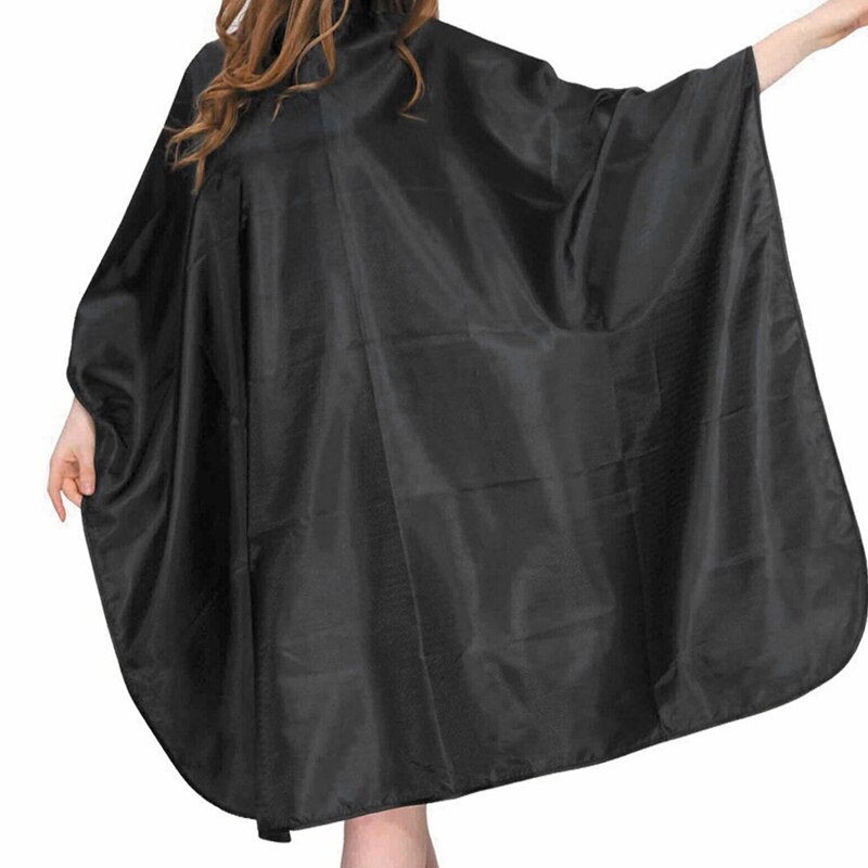 Salon Hair Cut Hairdressing Cape Large Hairdresser Barbers Gown Cloth Black AC889