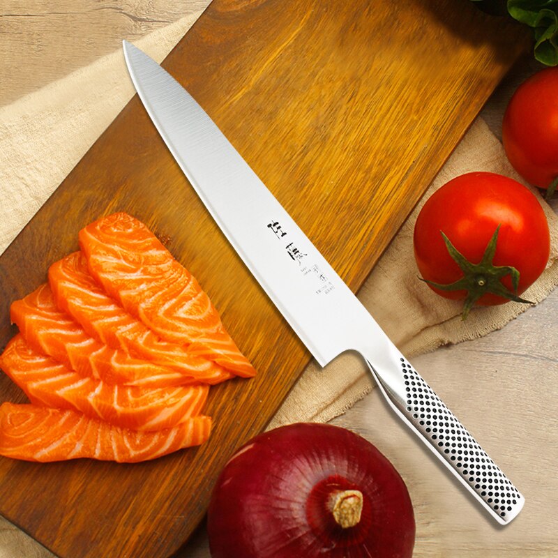 Sharp Knife Set Fish Filleting Chef Knives Salmon Sushi Kitchen Knife Raw Cooking Tools