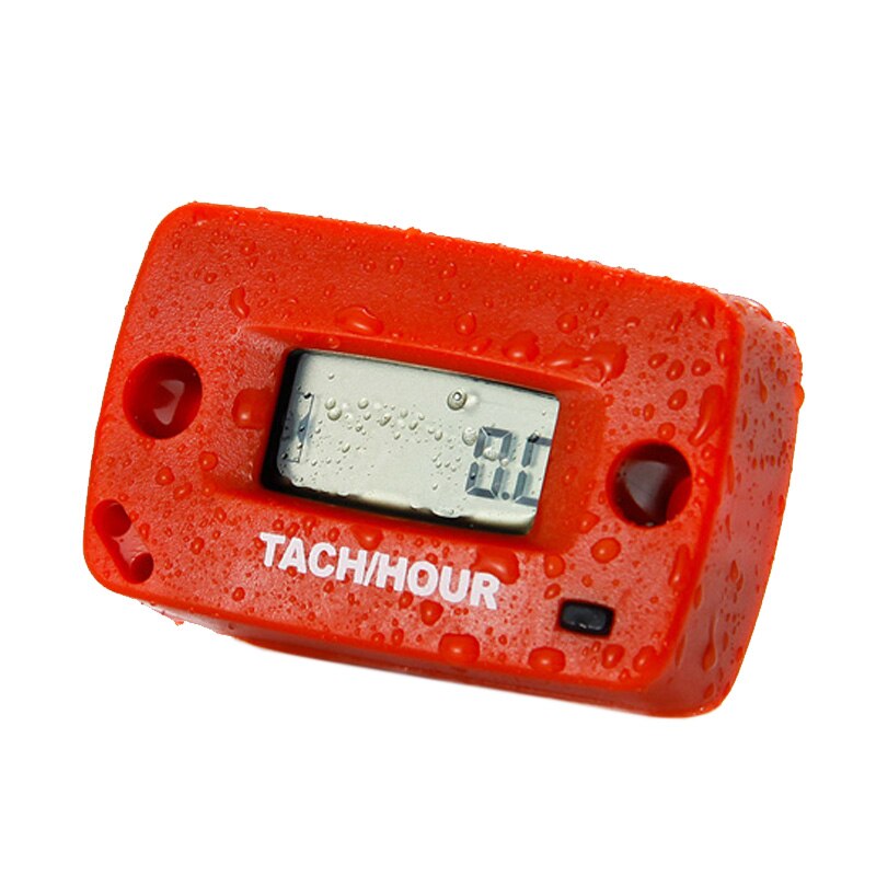 Digital Resettable Tachometer Hour Meter for Marine ATV Motorcycle Snowmobile jet ski pit bike motocross dirt bike chipper boat