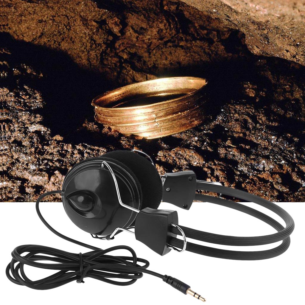 Headphone Earphone for GF2 T2 FS2 Metal Tester Gold Detector Treasure Hunter Underground Scanner Accessories No Noise