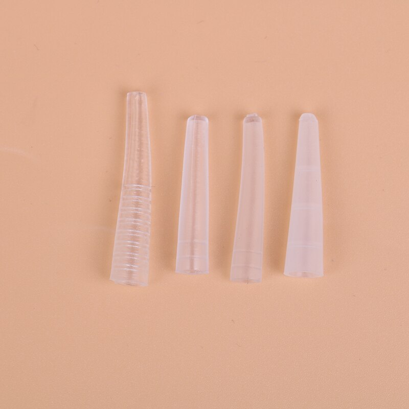 10 Teile/satz Silikon Abdeckungen Tipps Pinzette Kunststoff Schutzhülle Pfropfen Wimpern Pinzette Schützen Fällen Wimpern Werkzeuge