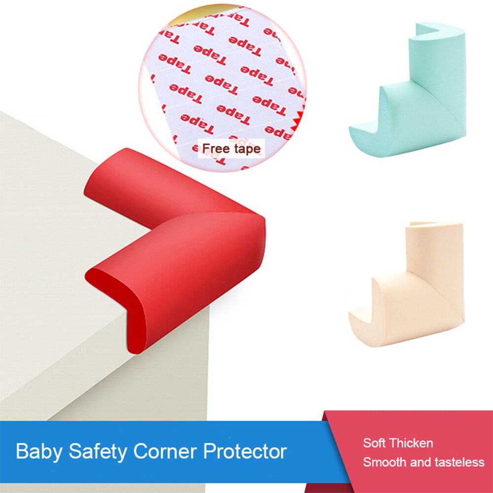 10 Uds. Muebles protectores de seguridad para bebés protección de esquinas protección de seguridad para niños protección de la esquina de la Mesa tira esquinas de borde suave para niños