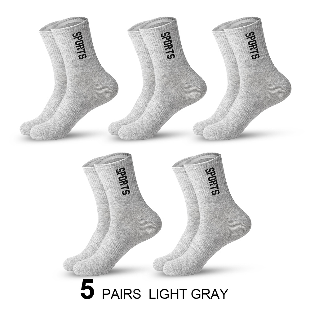 5 paar lente zomer winter heren sportsokken vrije tijd zweetabsorberend comfortabele dunne ademende sokken heren basketbal meias: Blauw Geel