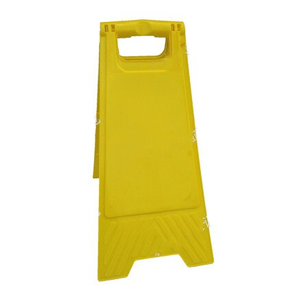 Geel Voorzichtigheid Teken Veiligheidswaarschuwing Teken Voorzichtigheid Natte Vloer Geen Parking Plastic Vouwen Zowel Zijdig Een Driehoek Board: Default Title