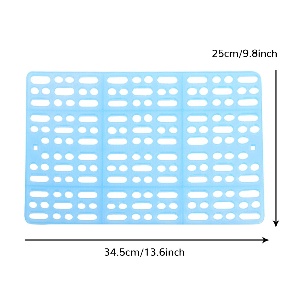 Kunststof roosters huisdier voetmat konijn cavia kat muis placemat kussen