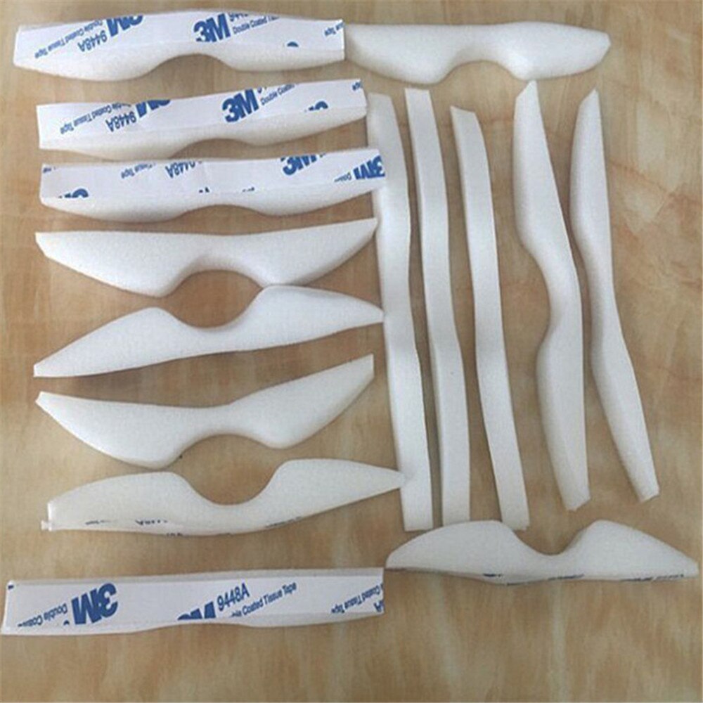 10pcs Self-adhesive Masks Pad Sponge Nose Bridge Pads Strip Comfortable Seal Nose Bridge Mat DIY Mask Accessory