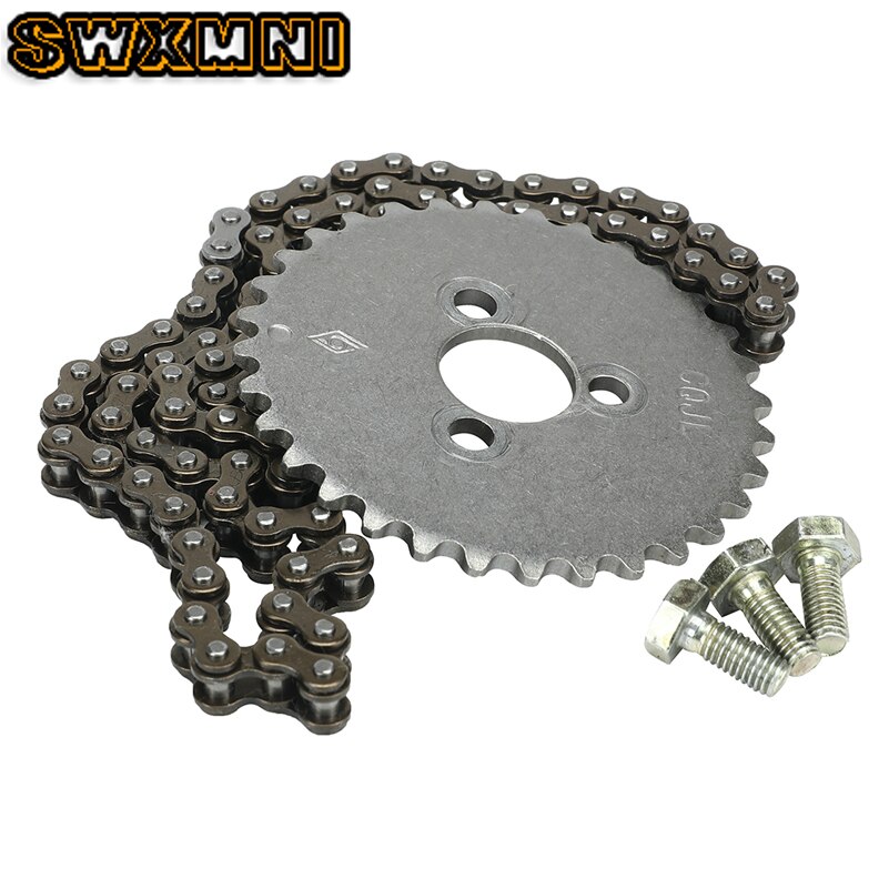 Lifan 150cc 90 Links Timing Chain 32T Timing Gear Sprocket For LF 150 1P56FMJ Horizontal Kick Starter Engines Accessories Parts
