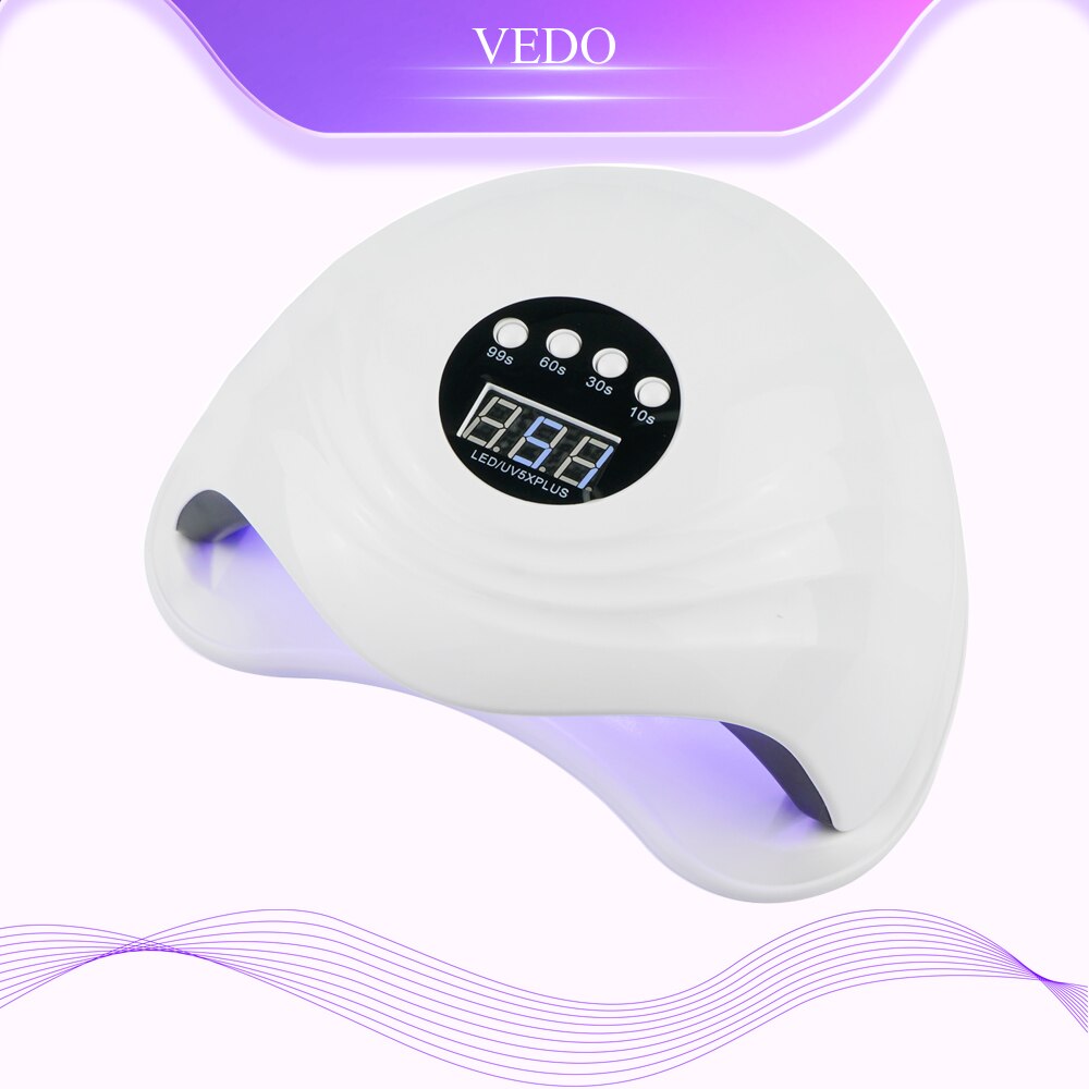 Vedo 72W Ultraviolet Lamp Nail Droger Timing 30 S 60 S 90 S Ijs Lamp Voor Manicure Voor Drogen gels Nagellak Auto Sensor Gel Lamp