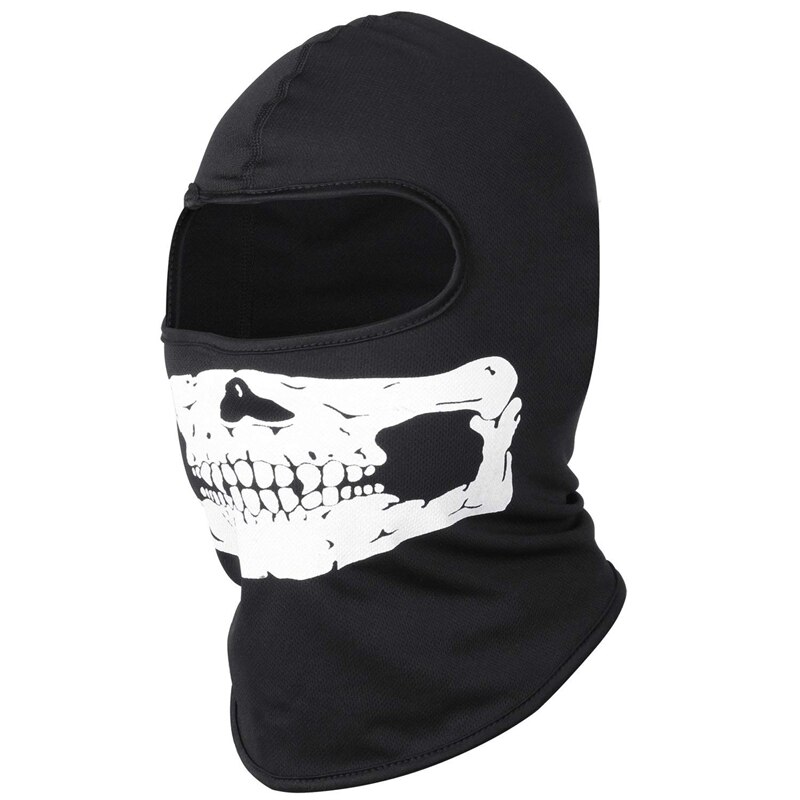 Cagoule crâne pour moto, Costumes de sport, ski