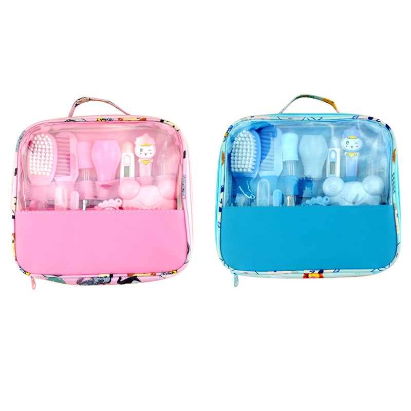 Babyverzorgingsset, babyverzorgingsset, thermometer, tondeuse, schaar, toiletartikelen voor baby's, multifunctionele babyset, gezondheidszorg voor kinderen