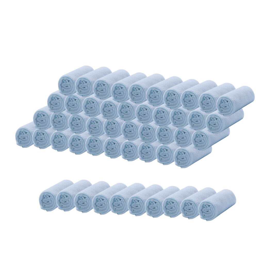 50 Packs Zeer Absorberende Wegwerp Salon Handdoeken Voor Beauty Hair Spa Home Badkamer Kleine Kapper Handdoek Reiniging Doekjes Towls