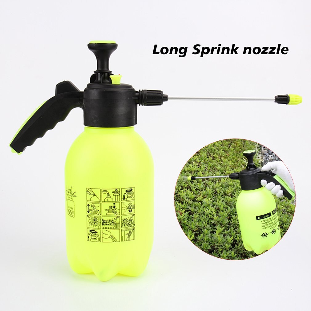 2L Spuit Draagbare Druk Tuin Spray Fles Ketel Onder Druk Spuit Tuingereedschap Plant Bloemen Gieter