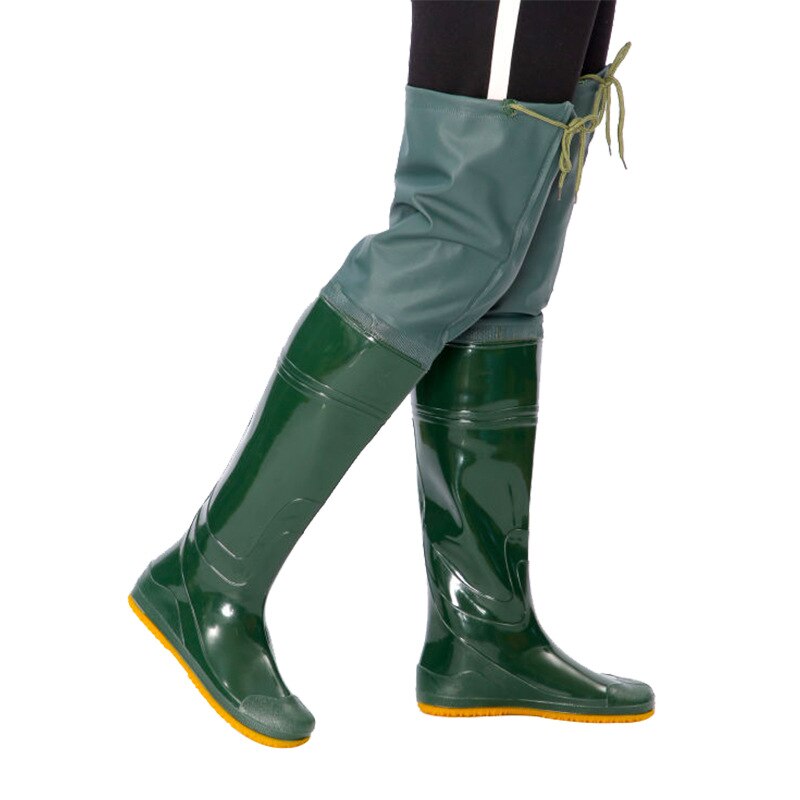 Verdikte Super Hoge Water Broek Multifunctionele Regen Laarzen Slijtvaste Vissen Steltlopers Voor Vissen Schoenen Antislip Water schoenen