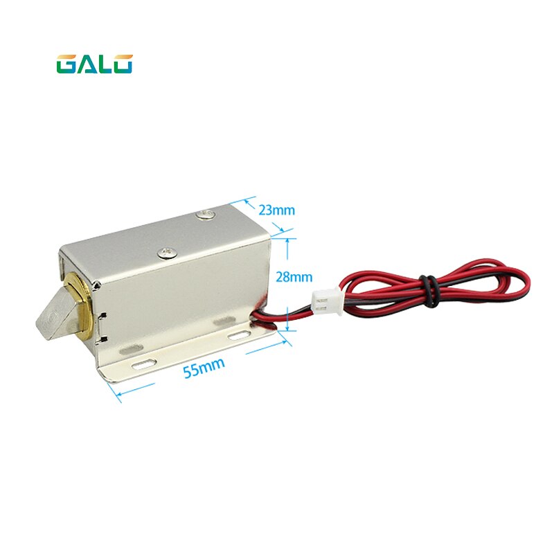 Electric cabinet lock fail security door lock 12V min electronic access control lock good electric lock