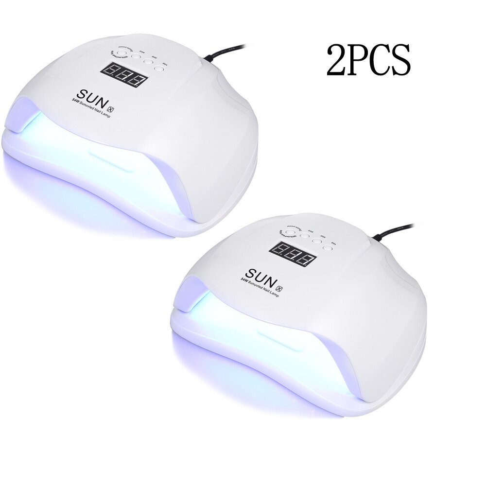 Abody SUN X lampe UV Gel lampe à ongles LED lampes à glace sèche-ongles outil de manucure sèche Machine pour tous les traitements Gel vernis à ongles Art SUNX: EU PLUG 2PCS