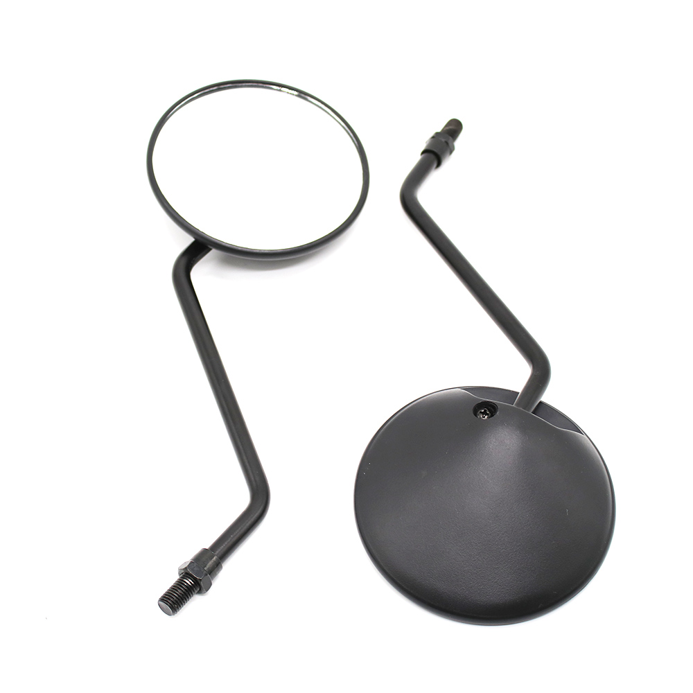 Ronde Motorbike Achteruitkijkspiegel Universal Moto Achteruitkijkspiegel voor Suzuki Honda Yamaha Motorfiets Spiegel 10mm