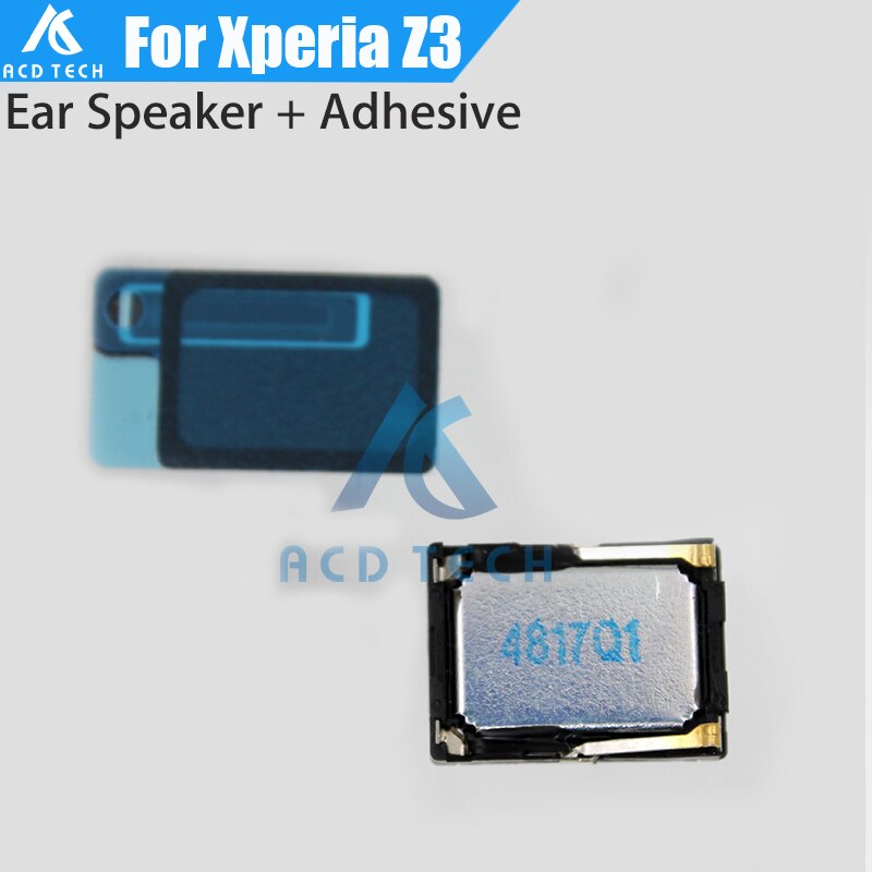 Originele Voor Sony Xperia Z3 D6603 D6653 D6633 Dual Top Oor Speaker Oortelefoon Headset Buzzer Met Waterdicht Sticker