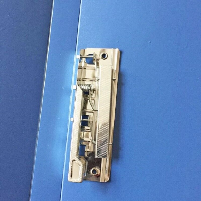 HKYSHP Cute Blue A4 Double Clip Folder Student Folder School Stationery Office Supplies