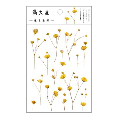 Verse bloemen plant huisdier papier sticker diy scrapbooking dagboek album sticker post kawaii briefpapier schoolbenodigdheden: 03