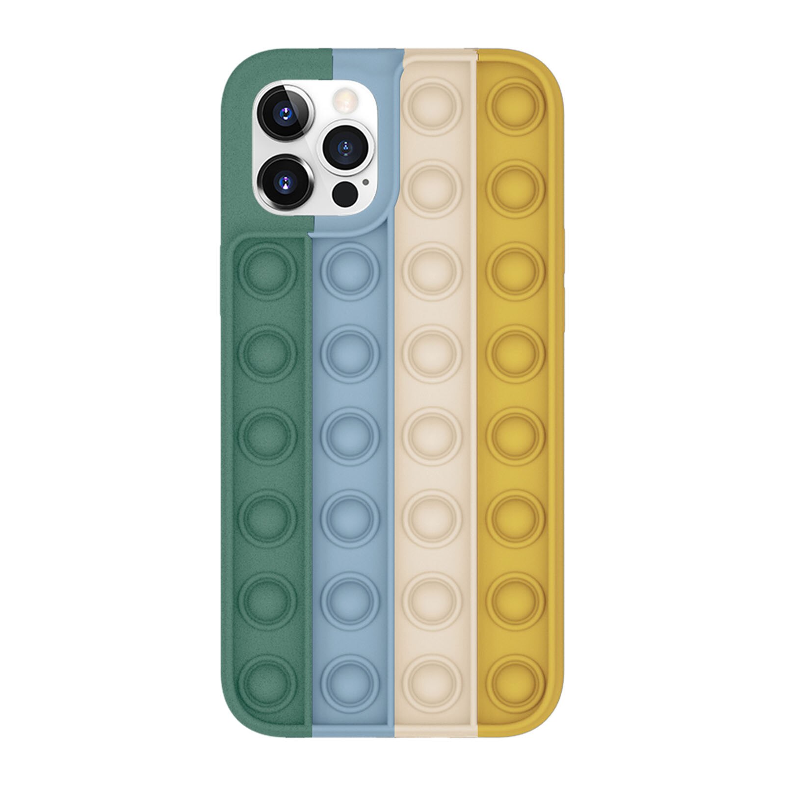 Einfache Grübchen praktisch fallen Zappeln Spielzeug Antistress-Denken Schach Kreative Weiche Silikon Dekompression Telefon Hülse Für 12Profi: B