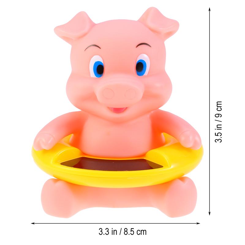Søde flydende bad elektronisk termometer tegneserie dyreform badekar termometer til baby legetøj badekar svømmepøl