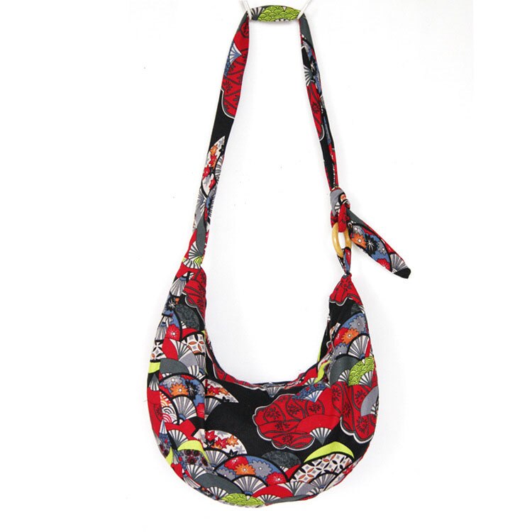 Bohemian Hobos Zak Zakken Katoenen Hippie Schoudertas Thai Top Zip Sling Crossbody Tas Hobo Tas Handgemaakte Messenger Purse: women bag 12
