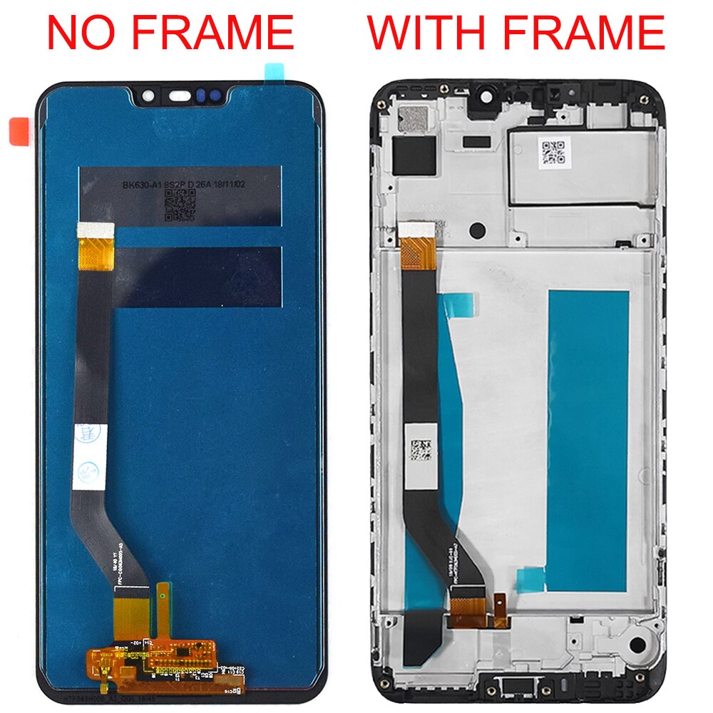 6.26 Originele Lcd Voor Asus Zenfone Max M2 Lcd Touch Screen Digitizer Vergadering Voor Zenfone Max M2 ZB633KL/ ZB632KL