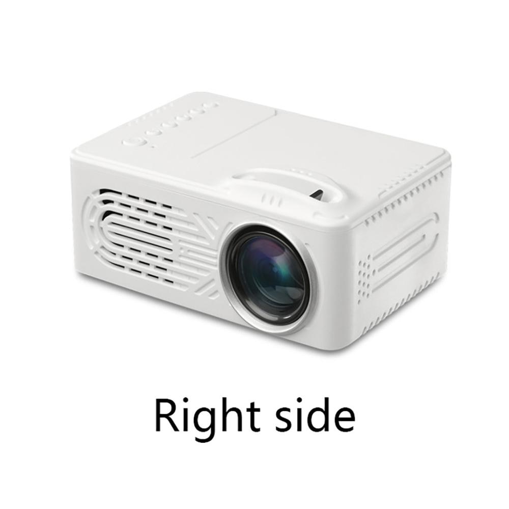 1080p full hd mini bärbar skärm för hemmedia videospelare overheadprojektor 6.1