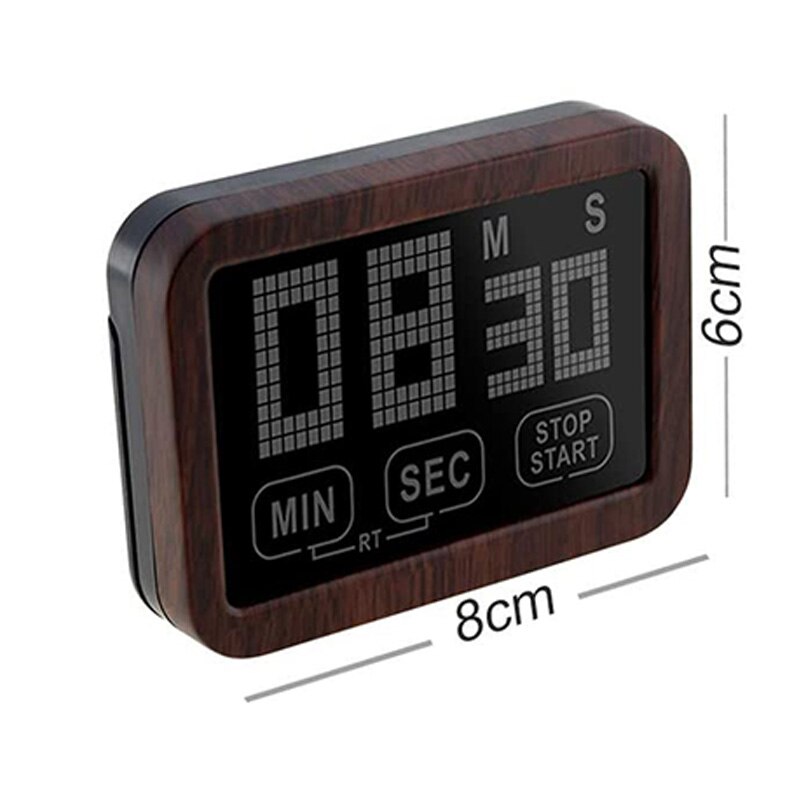 Kitchen Timer, Backlight Digital Countdown Timer with Loud Alarm, PressSn, for Cooking, Office, Classroom