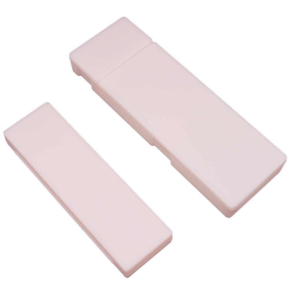 Prosty przezroczysty piórnik piórnik plastikowy pojemnik robić przevhowywania skrzynka nauka papiernicze artykuły biurowe