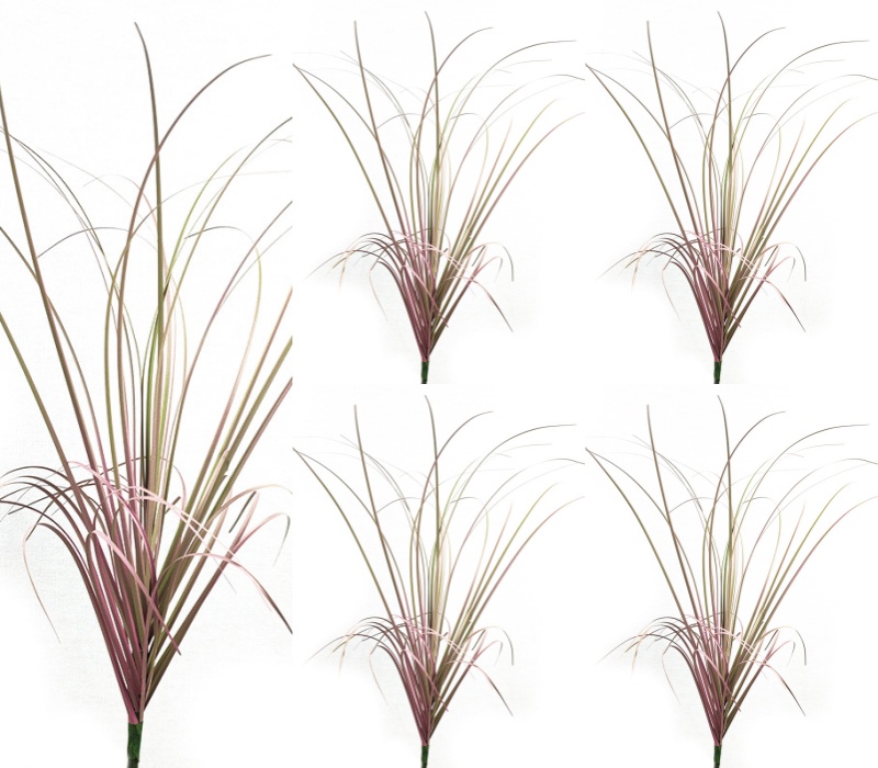 Simuliertes Zwiebelgras, DIY gefälschtes Gras, Gartendekoration, Pflanze, Blumentopf, Märchengarten, Miniaturmodell, künstliche Pflanzen: 3XL / MULTI