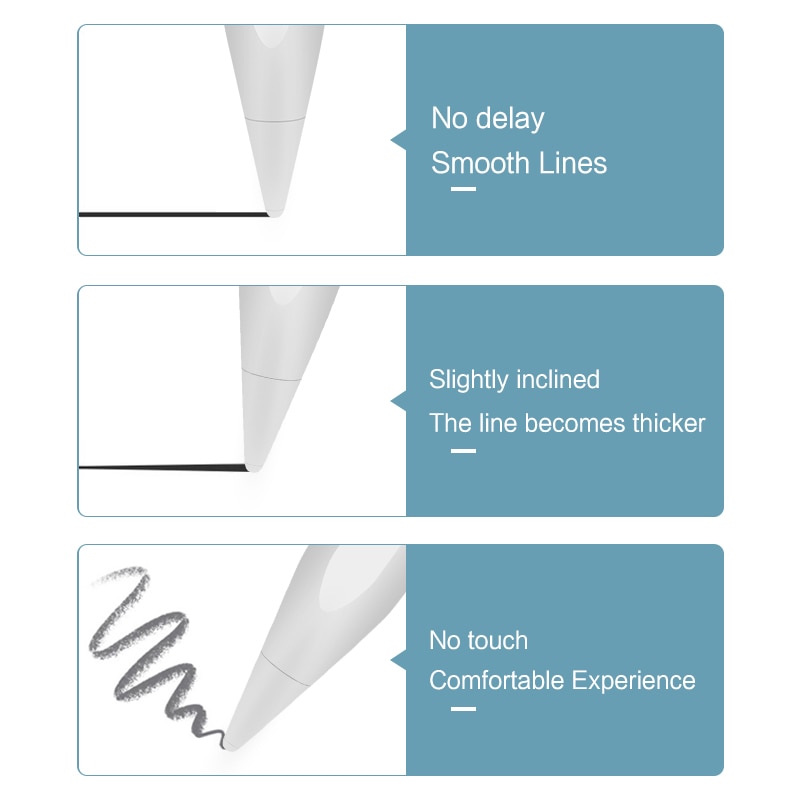 For Apple Pencil 2 iPad Pro 11 12.9 Stylus Pen Drawing Touch Pen For iPad 10.2 Air 4th 3 Palm Rejection Tilt 애플펜슬