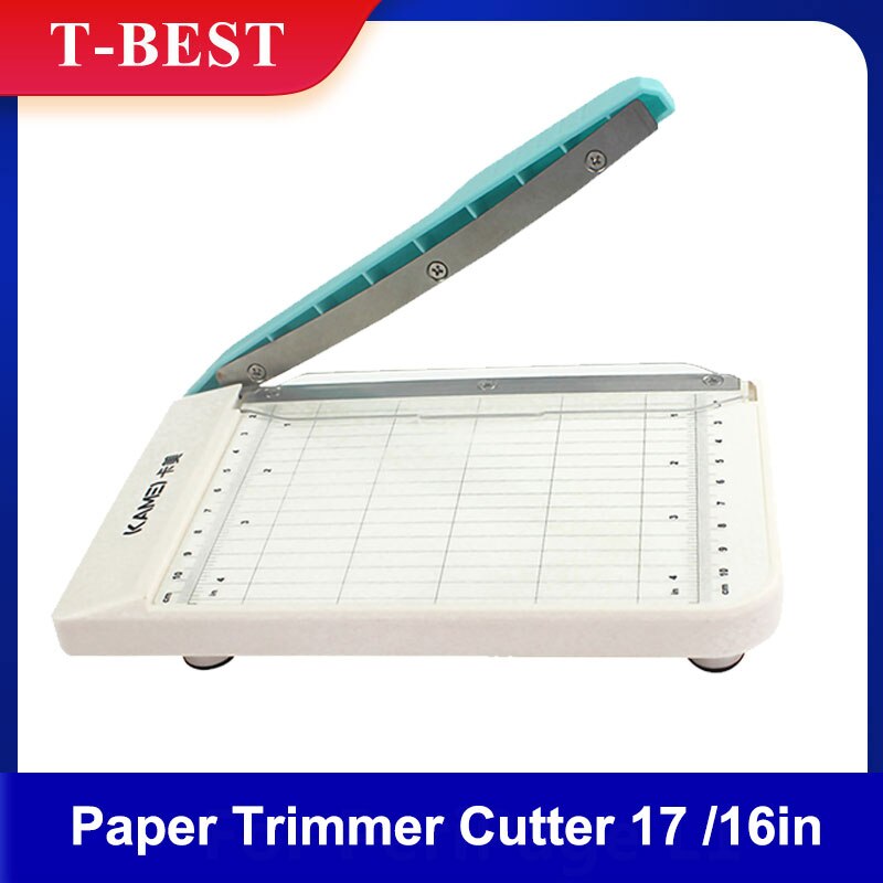 Mini Papier Trimmer Guillotine Cutter 6 Inch Cut Lengte Desktop Papier Snijmachine Met Security Cutter Hoofd Side Heerser