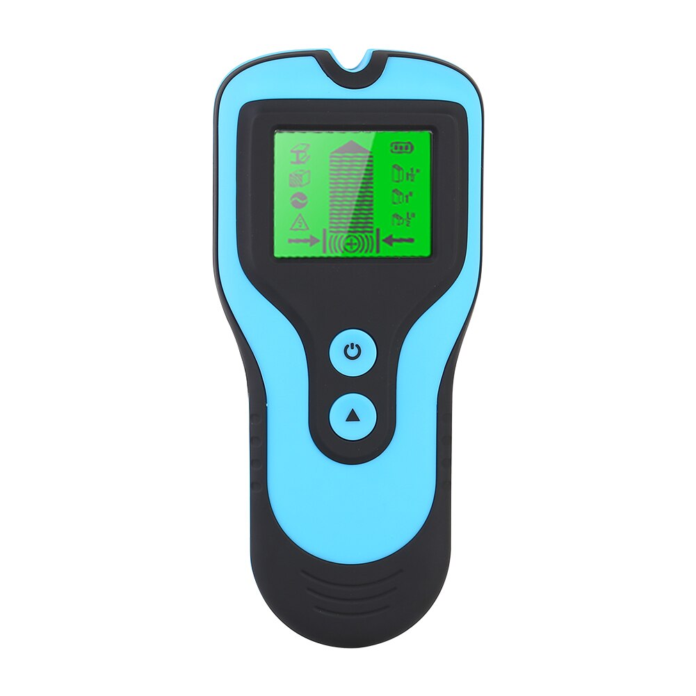 3In1 Sensor Muur Scanner Pijp Finder Pijp Draad Detector Elektronische Stud Locator Hout Joist Muur Scanner Voor Metalen Detector Gereedschappen: Blauw