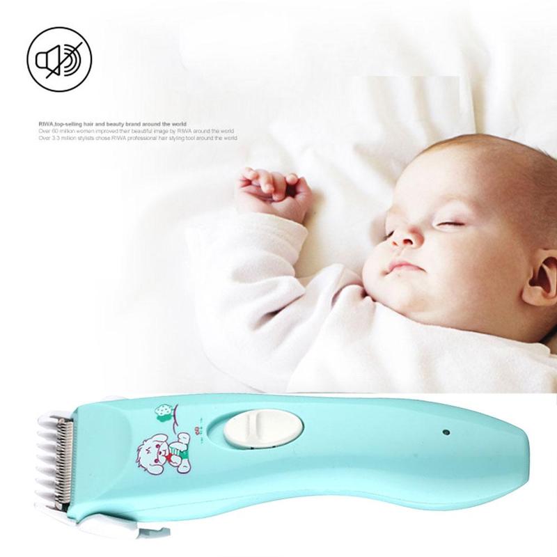 Baby hår trimmer elektrisk hårklipper usb barbermaskine skære skærefjerner genopladeligt barn lave børn skære støj  r3 q 2