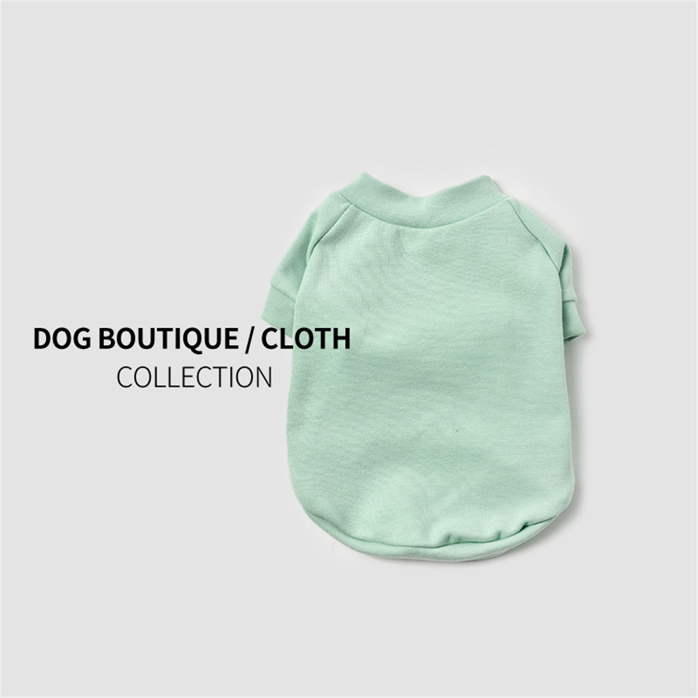 Pet Cat Clothes Simple Solid Color Warm Cat Vest Soft Pure Cotton Cat Shirt Suitable For Small Cat Coat