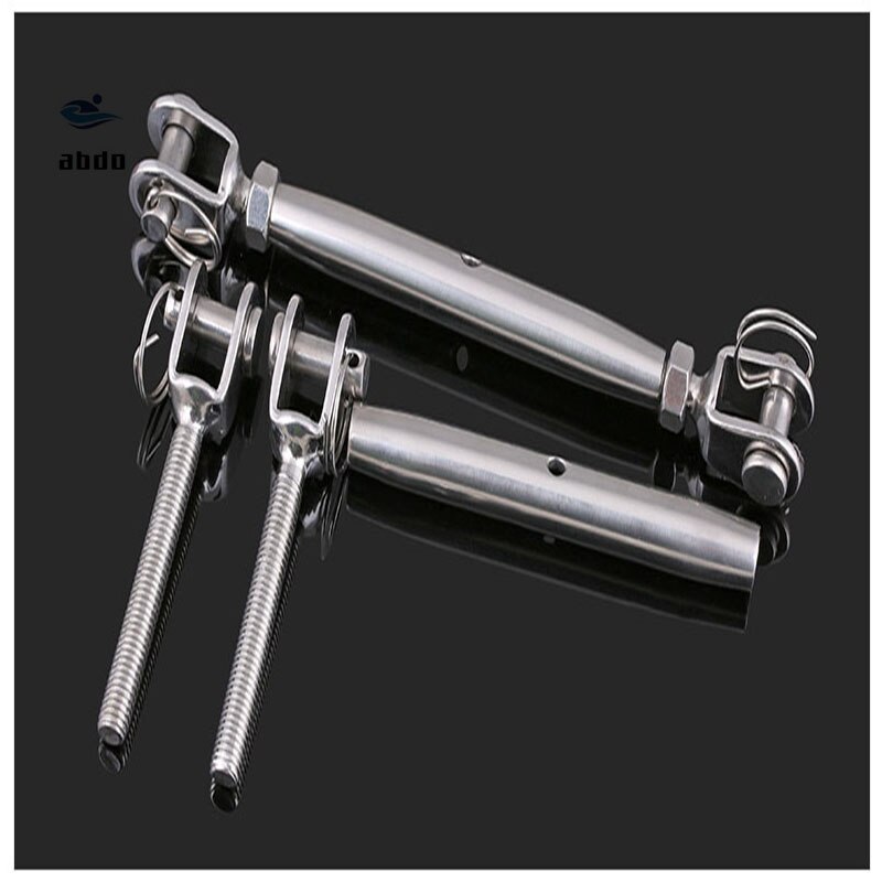 M5/M6/M8/M10/M12/M16/M20 Stainless Steel 304 Stainless Steel 304 Rigging Screw Closed Body Jaw/Jaw Turnbuckle