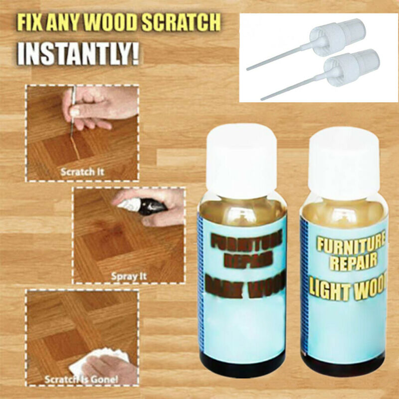 Instant Fix Wood Scratch Remover Set Fix it Wood Scratch Repair Kit Sticks Floor Furniture Scratch Fix it Wood glue