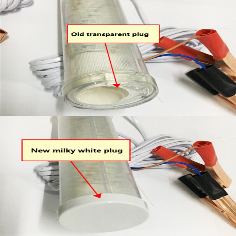 12V 30W LED Green Underwater Submersible Fishing Light Boat Squid Fish Lamp